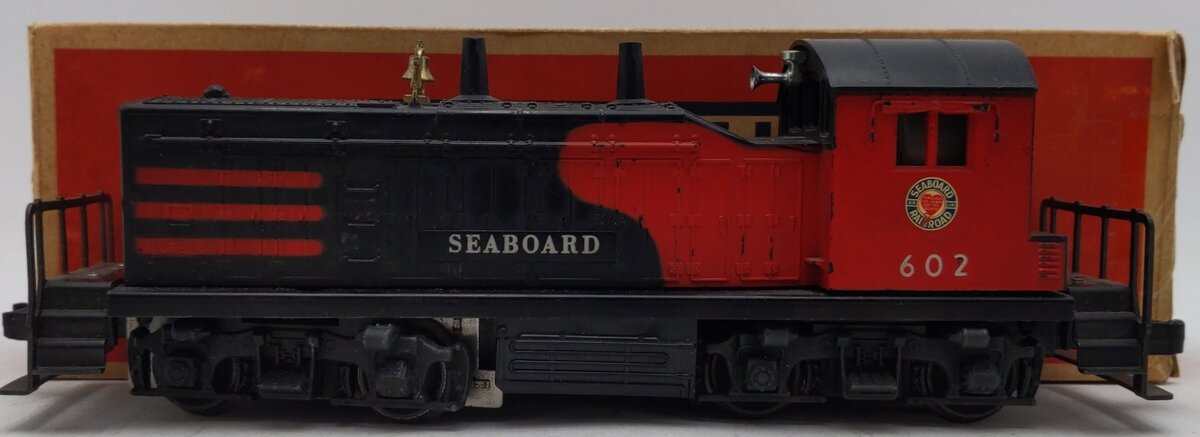 Lionel 602 Vintage O Seaboard NW-2 Powered Diesel Locomotive #602 VG/Box