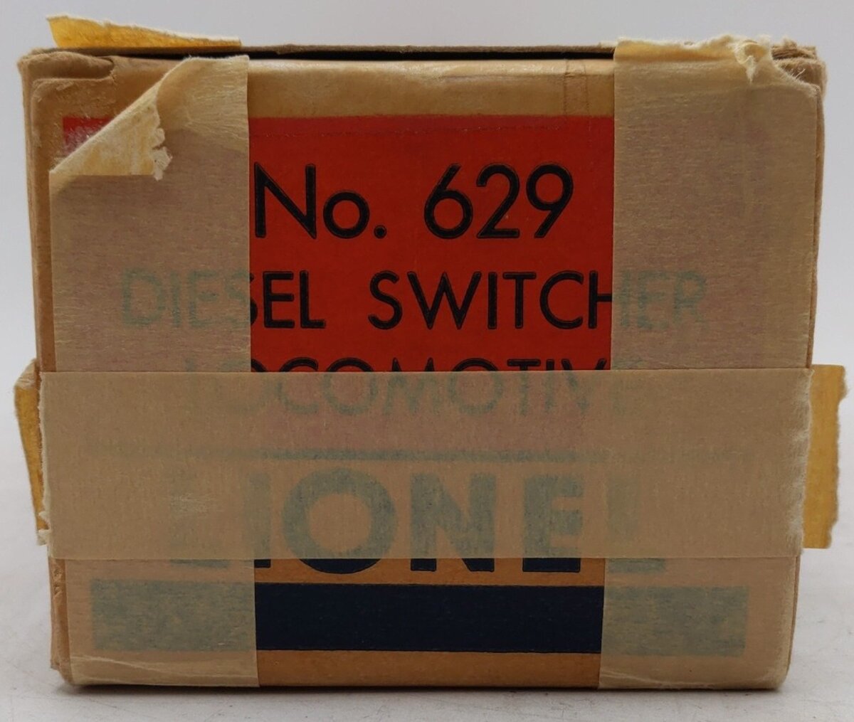 Lionel 629 Vintage O Burlington Powered GE 44-Ton Diesel Switcher VG/Box