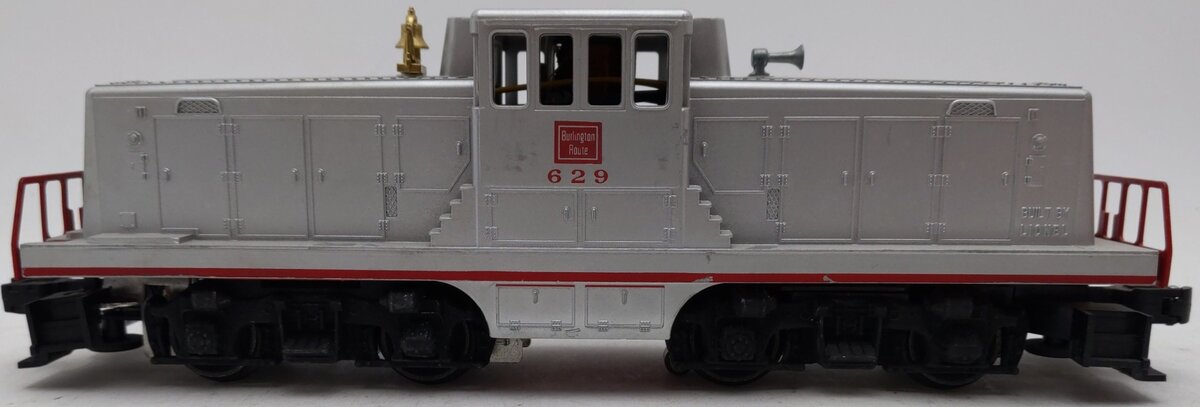 Lionel 629 Vintage O Burlington Powered GE 44-Ton Diesel Switcher VG/Box
