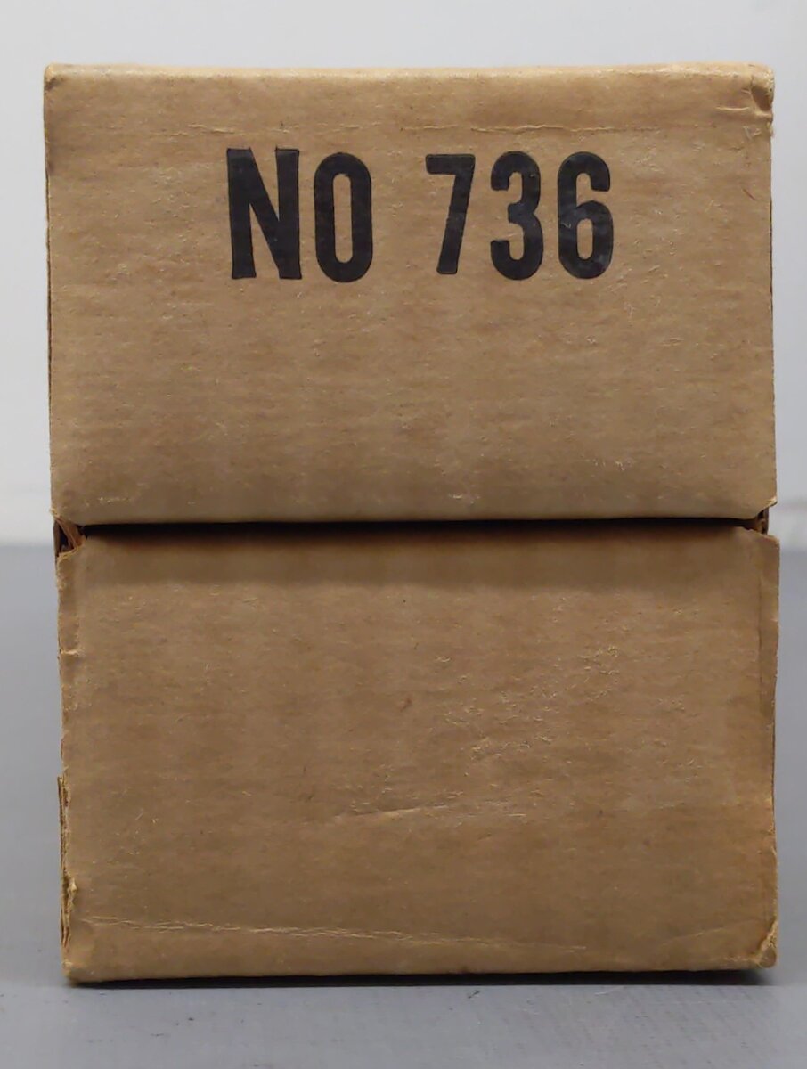 Lionel 736 Vintage O 2-8-4 Berkshire Steam Locomotive with 2671WX Tender VG/Box