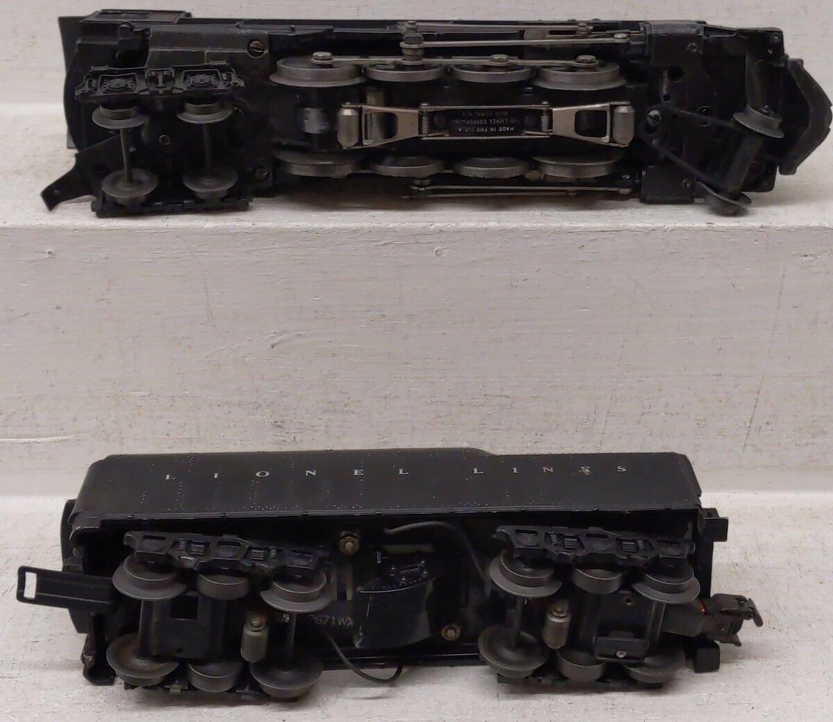 Lionel 736 Vintage O 2-8-4 Berkshire Steam Locomotive with 2671WX Tender VG/Box
