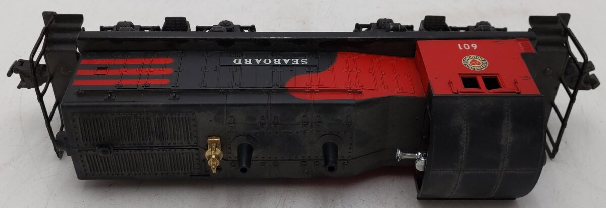 Lionel 601 Vintage O Seaboard NW-2 Powered Diesel Locomotive w/Horn VG