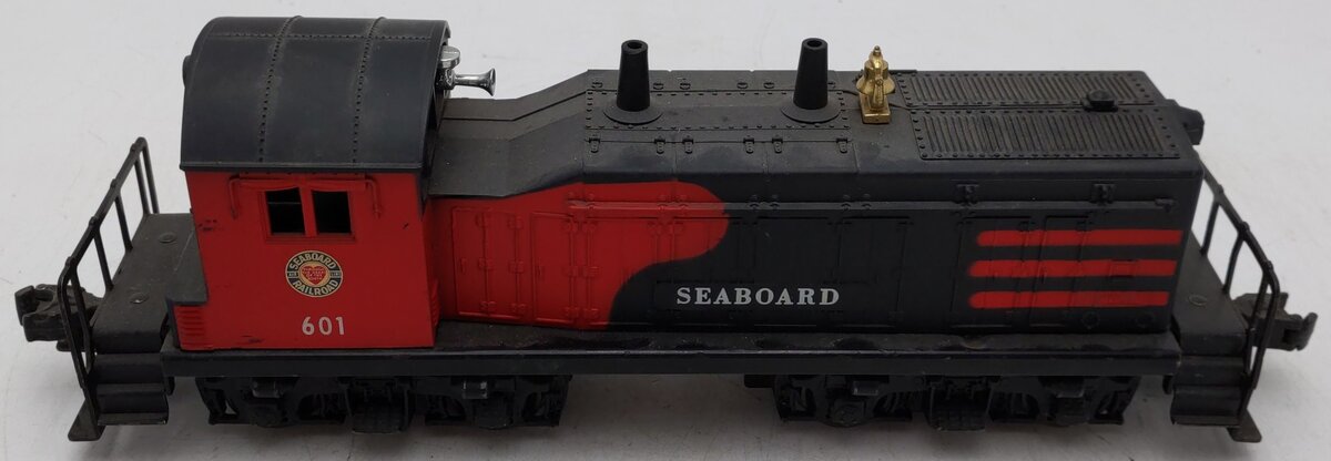 Lionel 601 Vintage O Seaboard NW-2 Powered Diesel Locomotive w/Horn VG