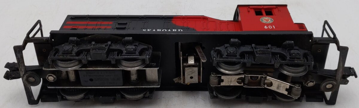 Lionel 601 Vintage O Seaboard NW-2 Powered Diesel Locomotive w/Horn VG