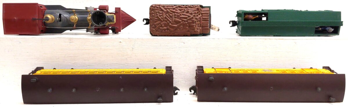 Lionel 1644 Vintage O 1862 Frontier Special Passenger Set w/1862T,3370,1866,1865 VG