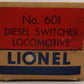 Lionel 601 Vintage O Seaboard NW-2 Powered Diesel Locomotive w/Horn VG/Box