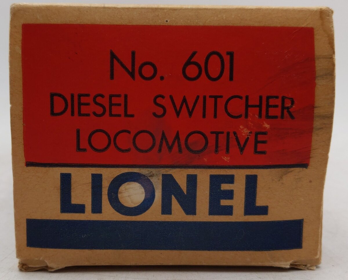 Lionel 601 Vintage O Seaboard NW-2 Powered Diesel Locomotive w/Horn VG/Box