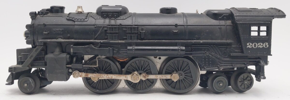Lionel 2026 Vintage O 2-6-4 Diecast Steam Locomotive - Late Version VG