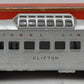 Lionel 2432 Vintage O Lionel Lines Clifton Illuminated Vista Dome Car VG/Box