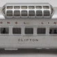 Lionel 2432 Vintage O Lionel Lines Clifton Illuminated Vista Dome Car VG/Box