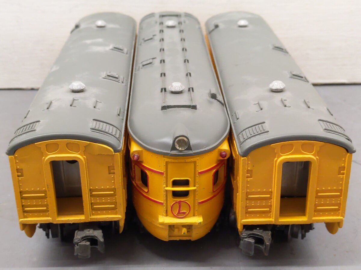 Lionel 1464W Vintage O Union Pacific Passenger Cars 2481, 2482, 2483 [3] VG