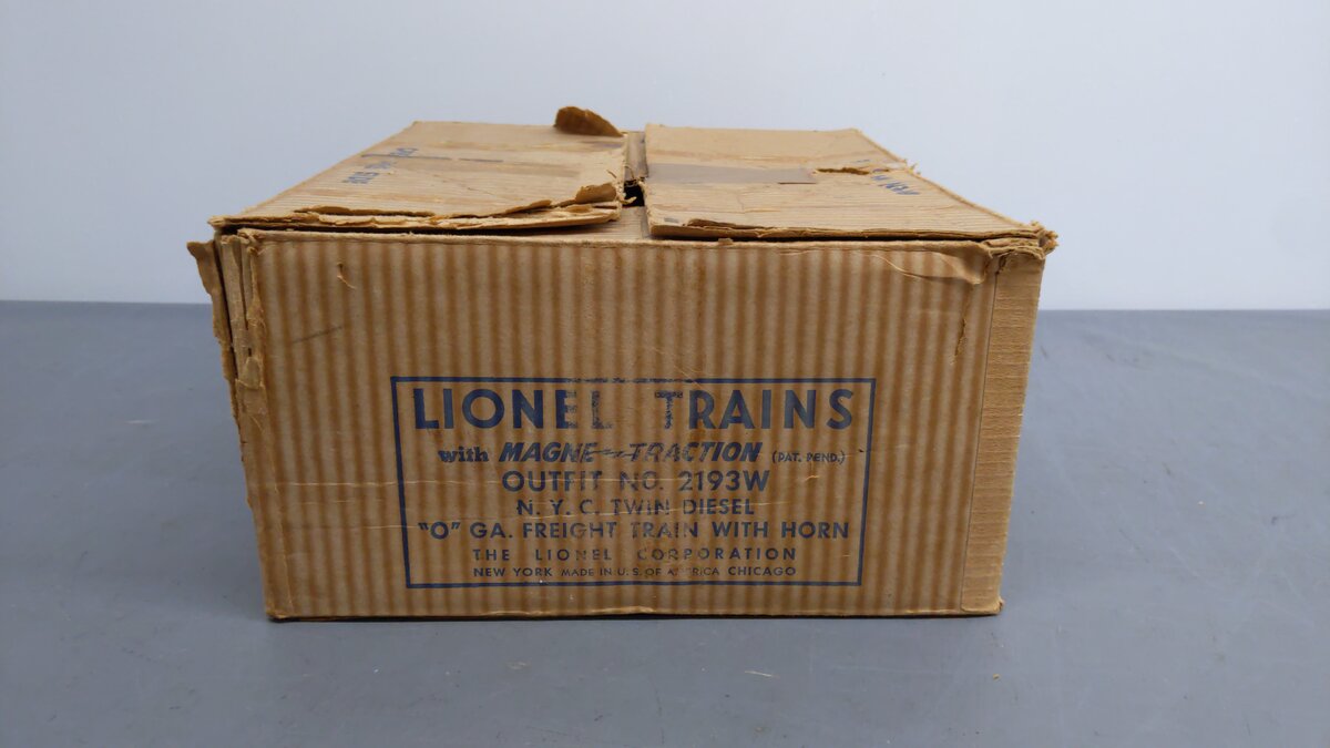 Lionel 2193W Vintage O 2344 AA Diesel Freight Set 2344C, 6462, 6656, 6456, 6457 VG/Box