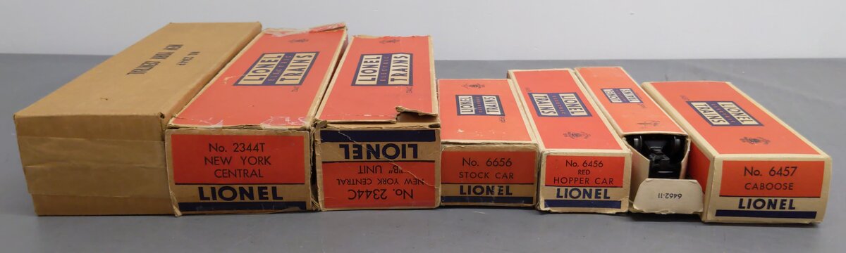 Lionel 2193W Vintage O 2344 AA Diesel Freight Set 2344C, 6462, 6656, 6456, 6457 VG/Box