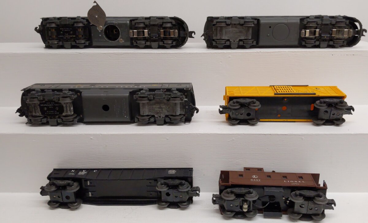 Lionel 2193W Vintage O 2344 AA Diesel Freight Set 2344C, 6462, 6656, 6456, 6457 VG/Box