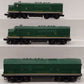 Lionel 2356 Vintage O Southern F-3 ABA Diesel Locomotives VG/Box