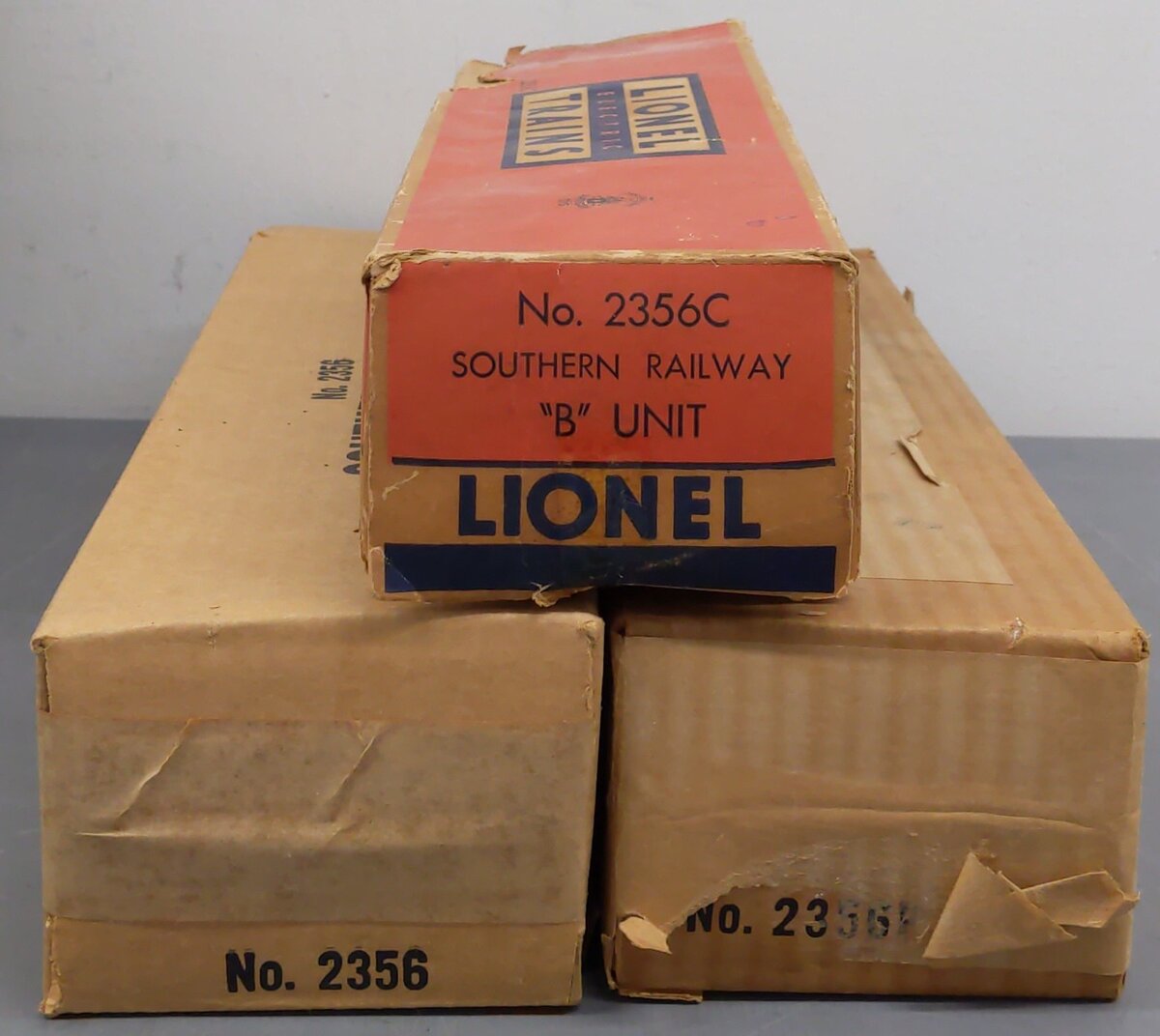 Lionel 2356 Vintage O Southern F-3 ABA Diesel Locomotives VG/Box