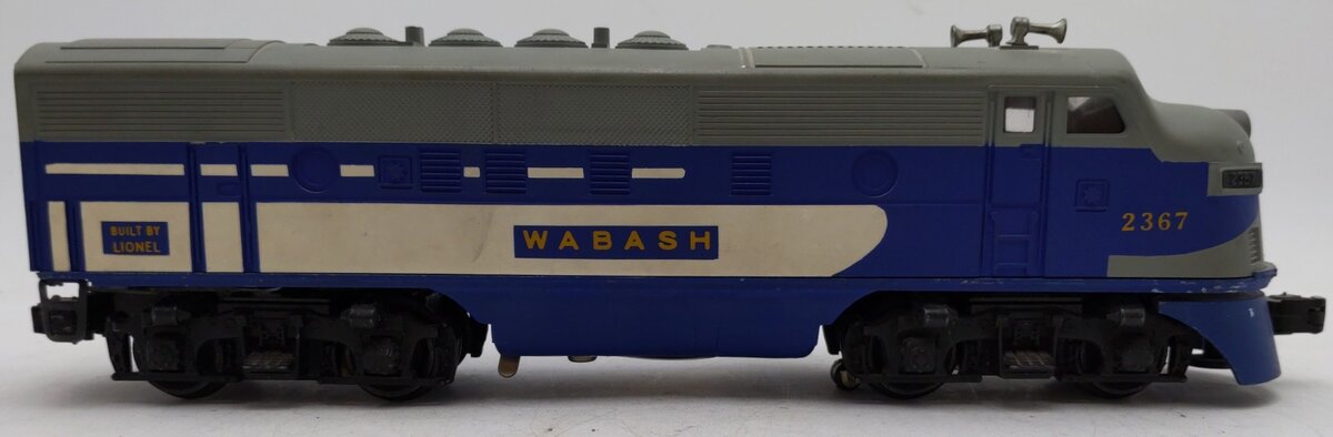 Lionel 2240 Vintage O Wabash F3 Powered A Diesel Locomotive VG