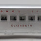 Lionel 2435 Vintage O Lionel Lines Illuminated Elizabeth Passenger Car VG/Box