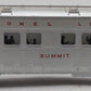 Lionel 2436 Vintage O Lionel Lines Illuminated Summit Observation Car VG/Box
