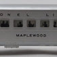 Lionel 2421 Vintage O Lionel Lines Maplewood Lighted Pullman Car w/ Silver Roof VG
