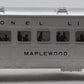 Lionel 2421 Vintage O Lionel Lines Maplewood Lighted Pullman Car w/ Silver Roof VG
