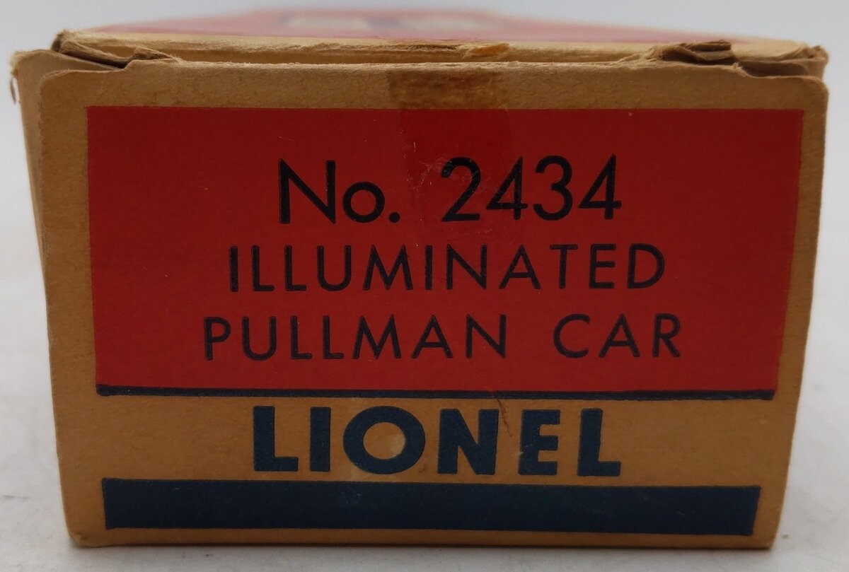 Lionel 2434 Vintage O Lionel Lines Illuminated Newark Passenger Car VG/Box