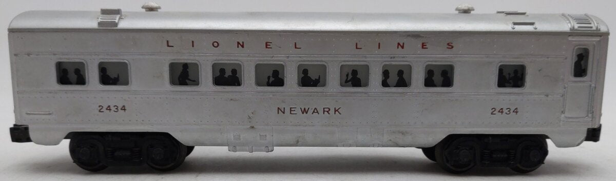 Lionel 2434 Vintage O Lionel Lines Illuminated Newark Passenger Car VG/Box