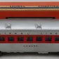 Lionel 2444 Vintage O Lionel Lines Newark Red Stripe Illuminated Pullman Car VG/Box