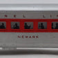Lionel 2444 Vintage O Lionel Lines Newark Red Stripe Illuminated Pullman Car VG/Box
