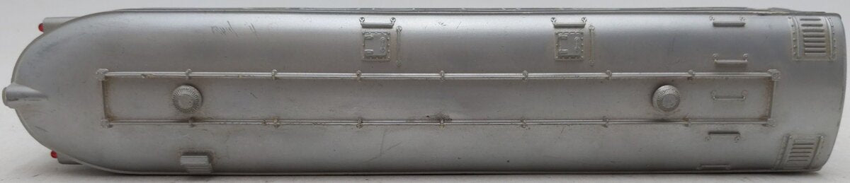 Lionel 2423 Vintage O Lionel Lines Hillside Lighted Observation Car w/Silvr Roof VG