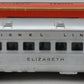 Lionel 2435 Vintage O Lionel Lines Illuminated Elizabeth Passenger Car VG/Box