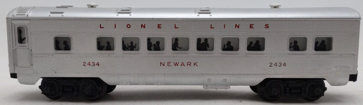 Lionel 2434 Vintage O Lionel Lines Illuminated Newark Passenger Car VG