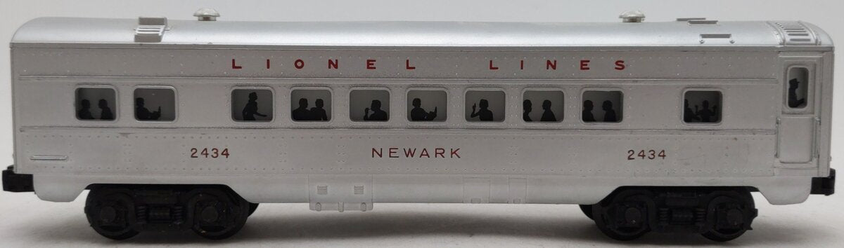Lionel 2434 Vintage O Lionel Lines Illuminated Newark Passenger Car VG
