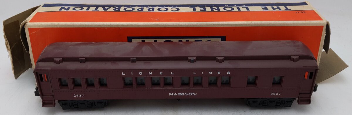 Lionel 2627 Vintage O Lionel Lines Madison Heavyweight 