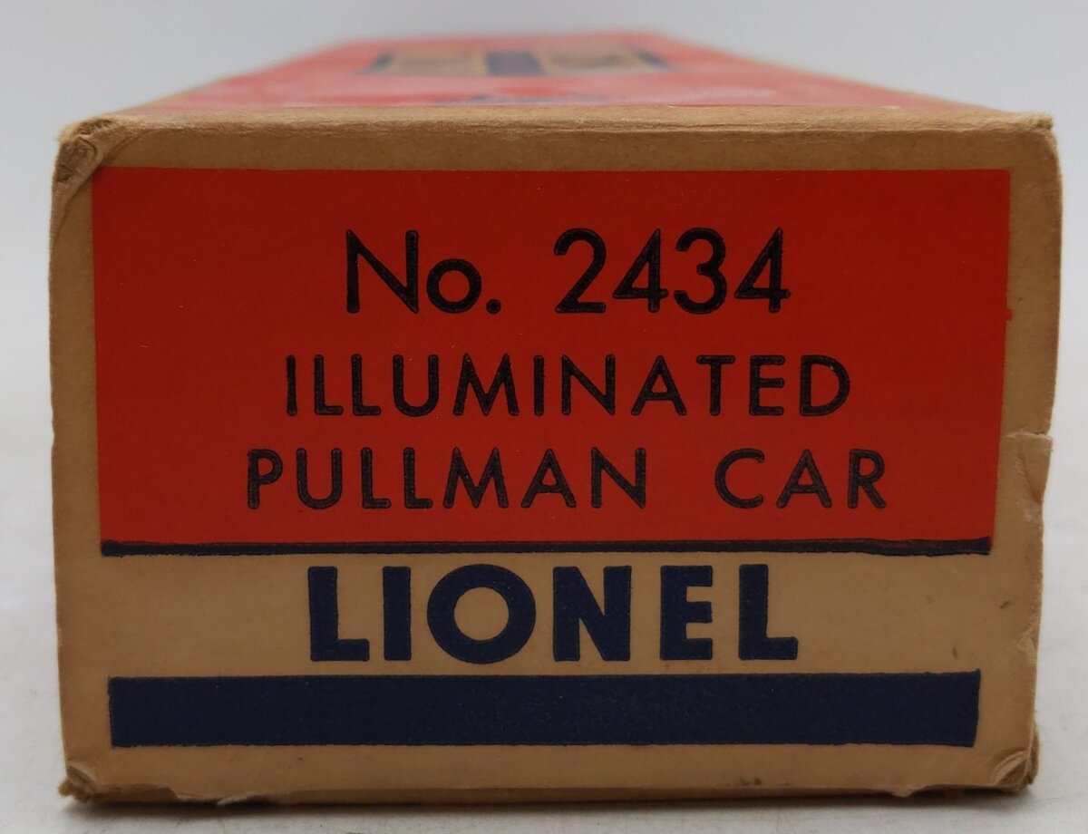 Lionel 2434 Vintage O Lionel Lines Illuminated Newark Passenger Car VG/Box