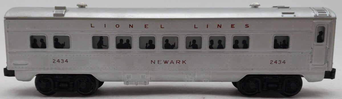 Lionel 2434 Vintage O Lionel Lines Illuminated Newark Passenger Car VG/Box