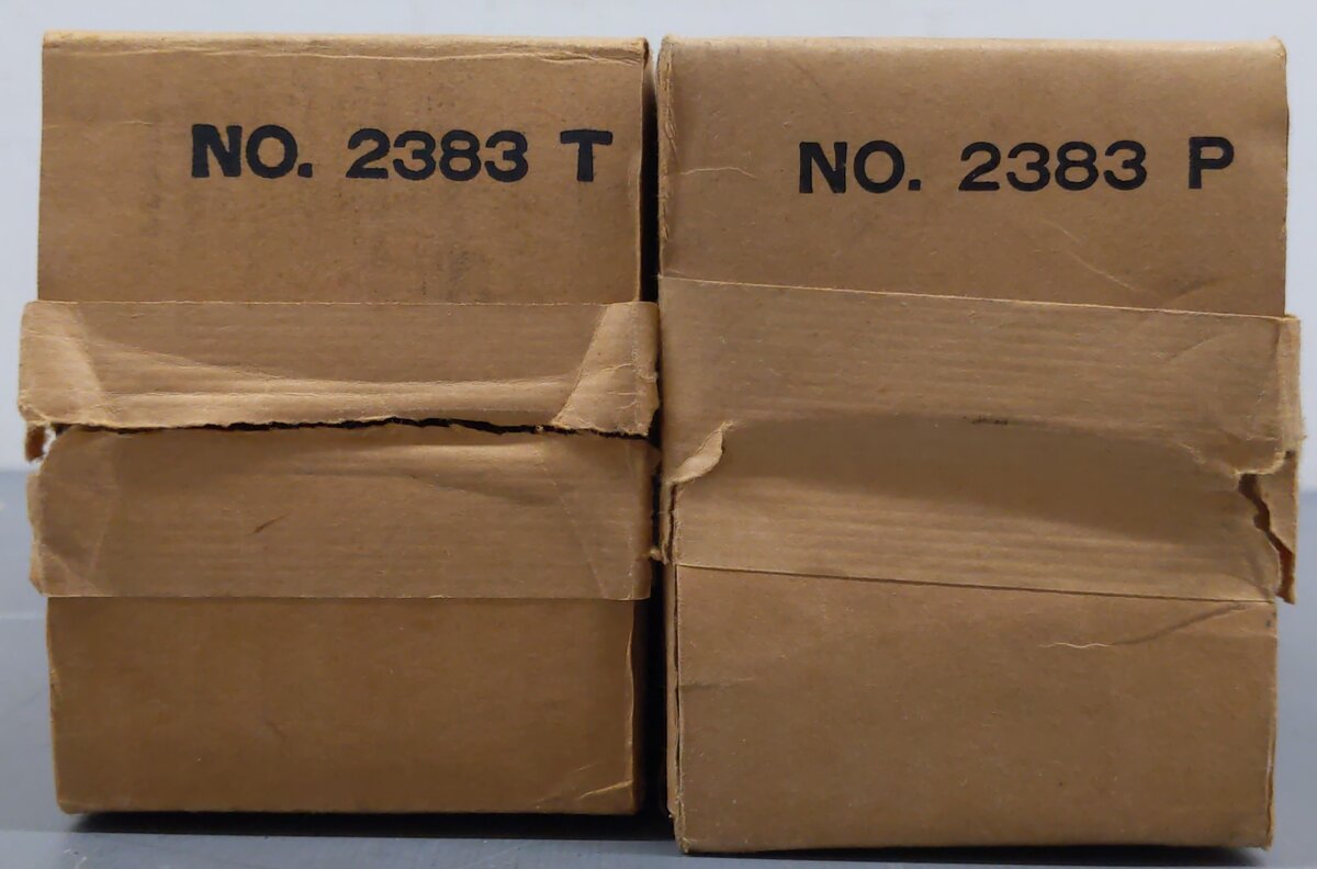 Lionel 2383 Vintage O Santa Fe F-3 AA Diesel Locomotives VG/Box
