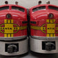 Lionel 2383 Vintage O Santa Fe F-3 AA Diesel Locomotives VG/Box