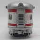 Lionel 2561 Vintage O Santa Fe Vista Valley Red Stripe Aluminum Observation Car EX/Box