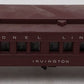 Lionel 2625 Vintage O Lionel Lines Madison Heavyweight "Irvington" Passenger Car VG/Box