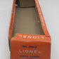 Lionel 2562 Vintage O Santa Fe Regal Pass Red Stripe Aluminum Vista Dome Car EX/Box