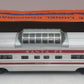 Lionel 2562 Vintage O Santa Fe Regal Pass Red Stripe Aluminum Vista Dome Car EX/Box