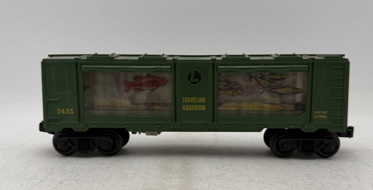 Lionel 3435 Vintage O Operating Traveling Aquarium Car VG