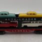 Lionel 6414 Vintage O Gauge Postwar Evans Autoloader with 4 Automobiles VG