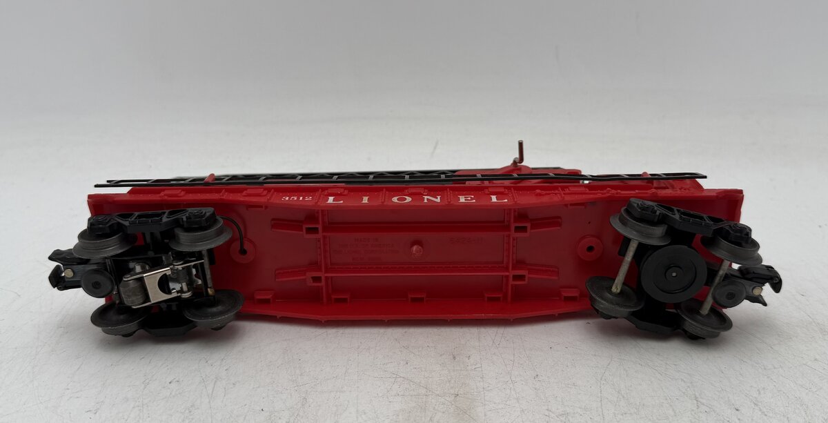 Lionel 3512 Vintage Fire Ladder Car with Ladder VG
