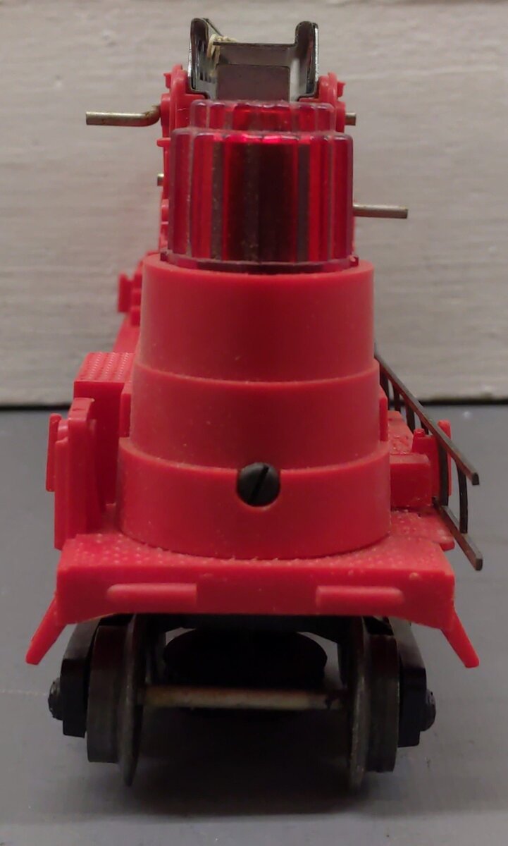 Lionel 3512 Vintage O Fireman & Ladder Car w/Silver Ladder - RARE VG/Box