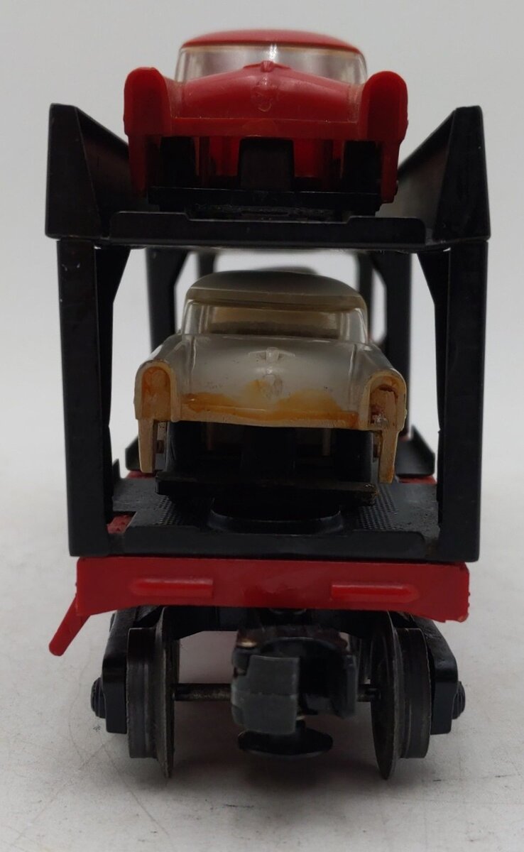 Lionel 6414 Vintage O Gauge Postwar Evans Autoloader with 4 Automobiles VG/Box