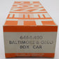 Lionel 6464-400 Vintage O Baltimore & Ohio Boxcar - 5-54 Built Date/Box