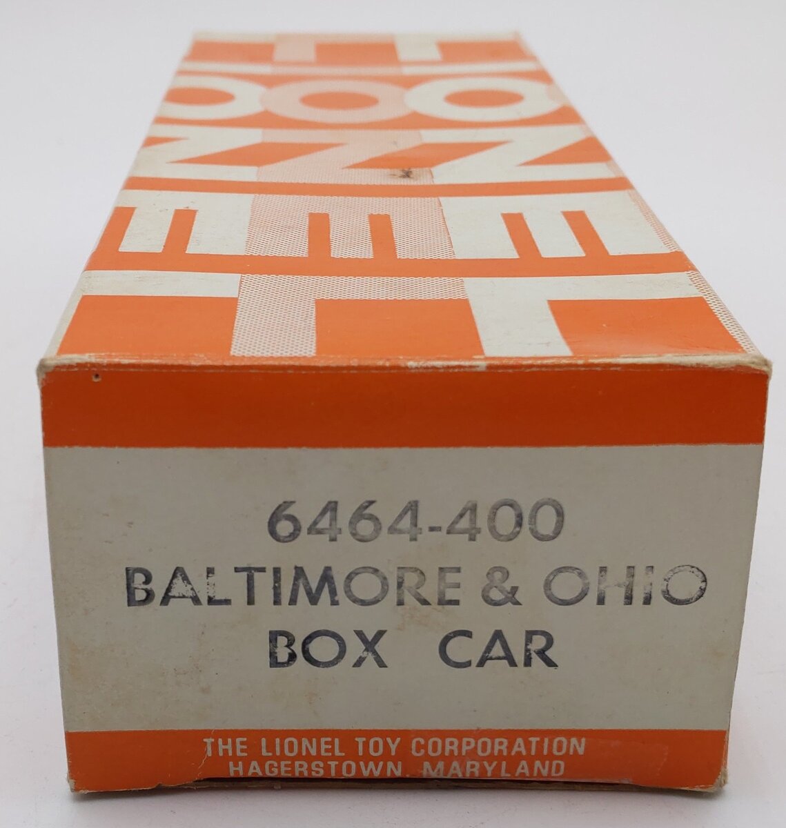 Lionel 6464-400 Vintage O Baltimore & Ohio Boxcar - 5-54 Built Date/Box