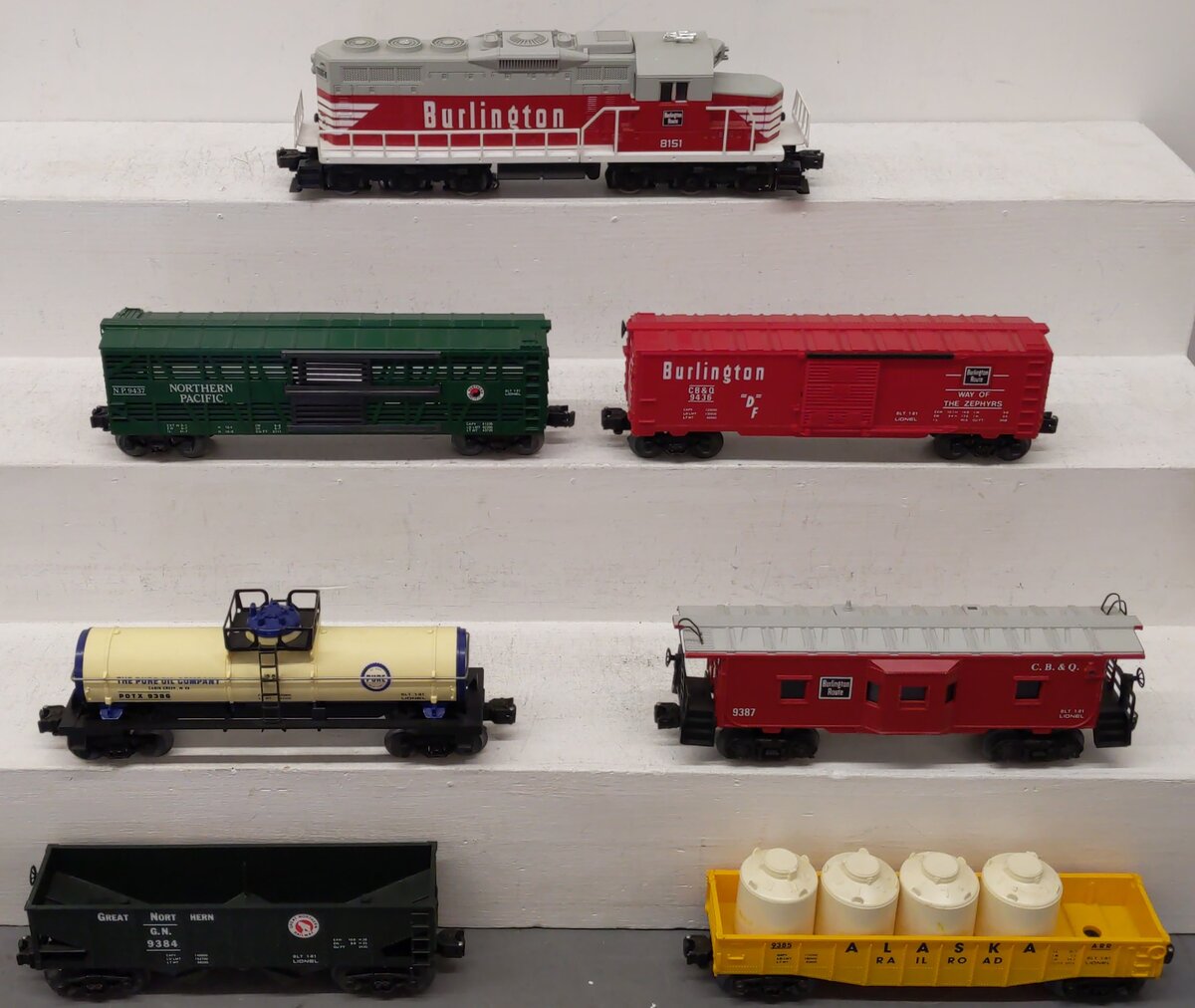 Lionel 6-1160 O Gauge Great Lakes Limited Diesel Locomotive & Freight Set EX/Box